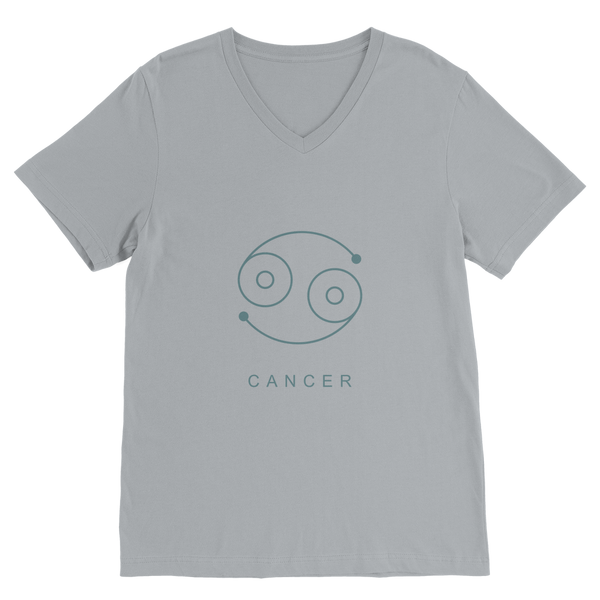 cancer-01 ﻿Classic V-Neck T-Shirt