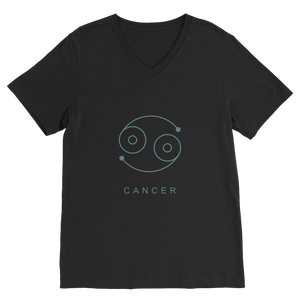 cancer-01 ﻿Classic V-Neck T-Shirt