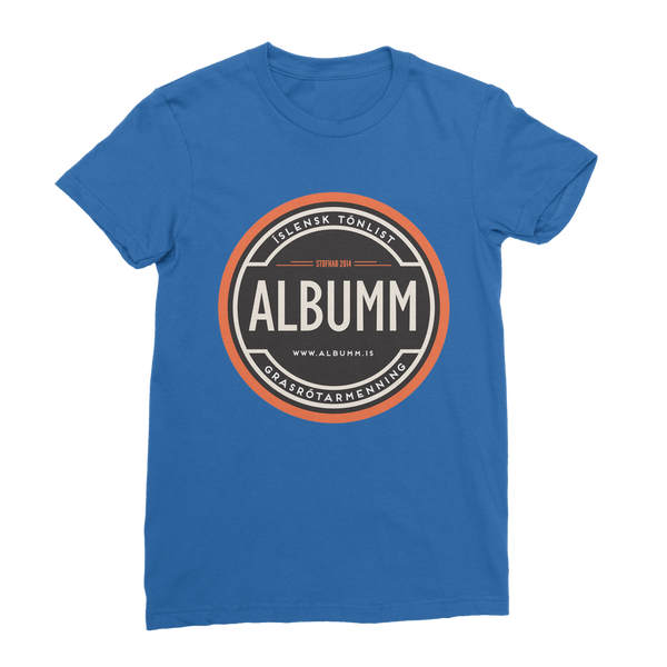 albumm-logo-net ﻿Premium Jersey Women's T-Shirt