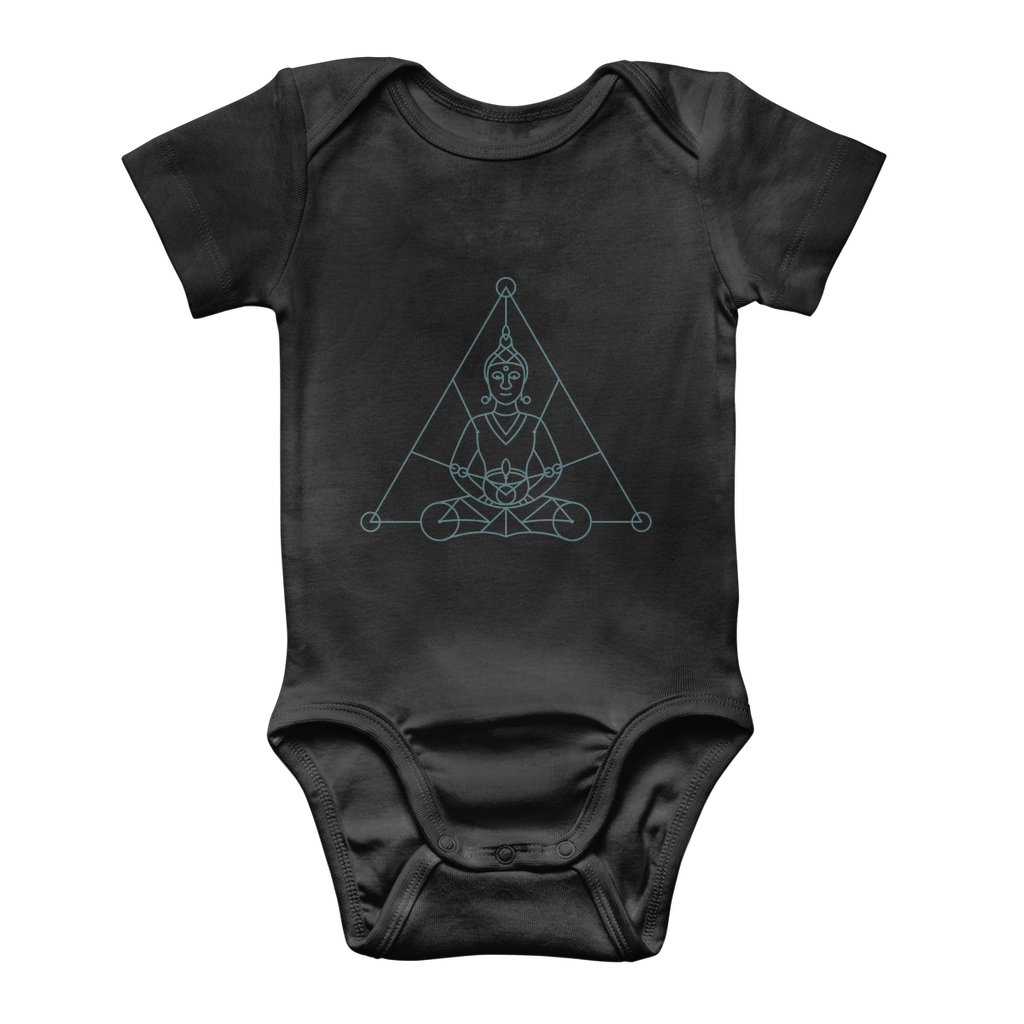 Zen Meditation-01 ﻿Classic Baby Onesie Bodysuit