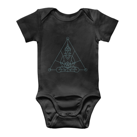 Zen Meditation-01 ﻿Classic Baby Onesie Bodysuit