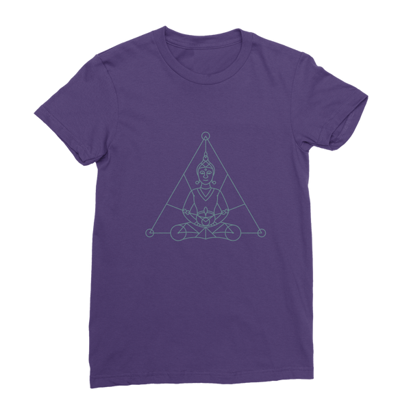 Zen Meditation-01 ﻿Premium Jersey Women's T-Shirt