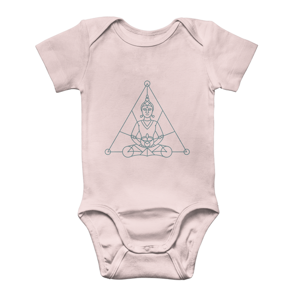 Zen Meditation-01 ﻿Classic Baby Onesie Bodysuit