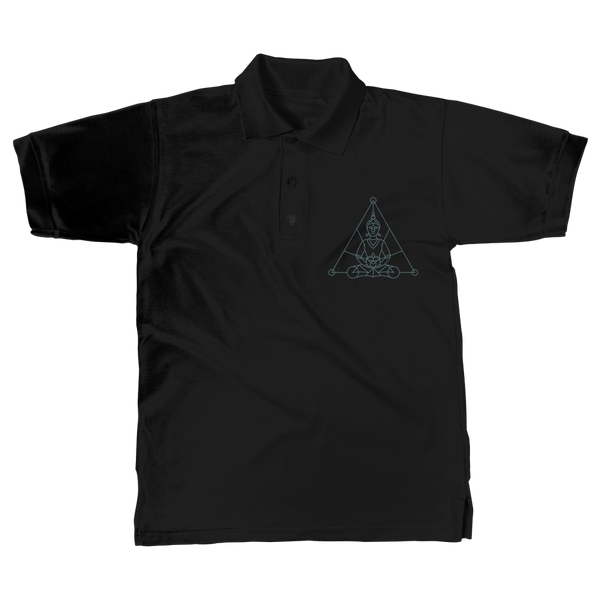 Zen Meditation-01 ﻿Classic Adult Polo Shirt