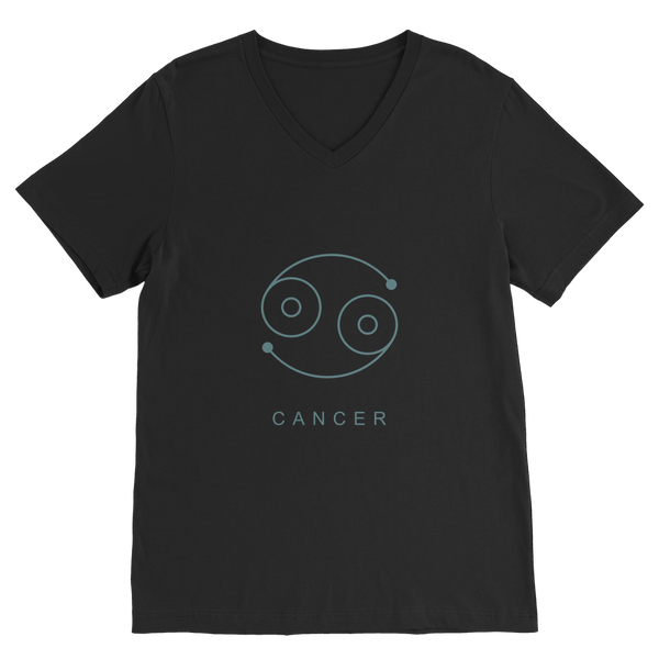 cancer-01 ﻿Premium V-Neck T-Shirt