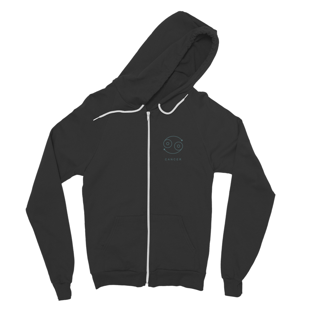 cancer-01 ﻿Classic Adult Zip Hoodie