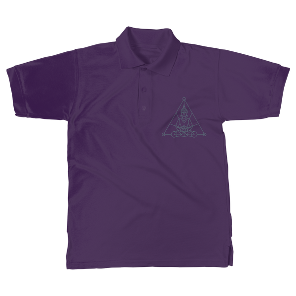 Zen Meditation-01 ﻿Classic Adult Polo Shirt