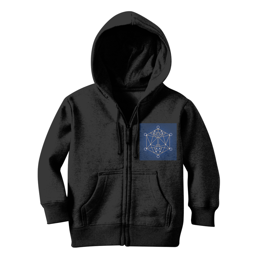 The Key - Color-01 ﻿Classic Kids Zip Hoodie