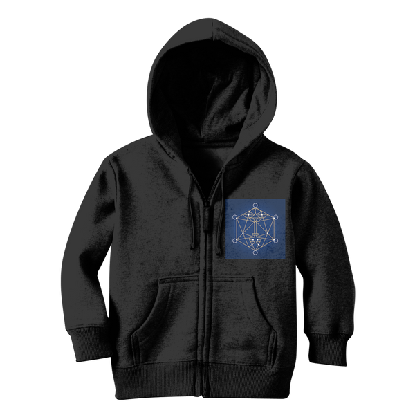 The Key - Color-01 ﻿Classic Kids Zip Hoodie