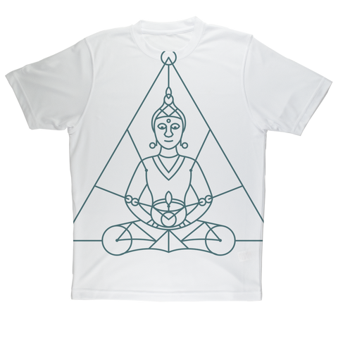 Zen Meditation-01 ﻿Sublimation Performance Adult T-Shirt