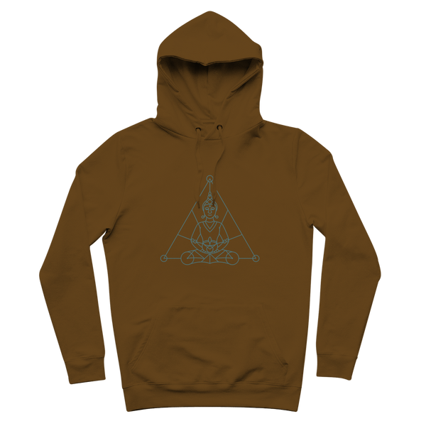 Zen Meditation-01 ﻿Premium Adult Hoodie