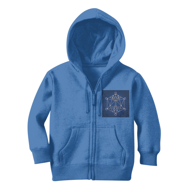 The Key - Color-01 ﻿Classic Kids Zip Hoodie