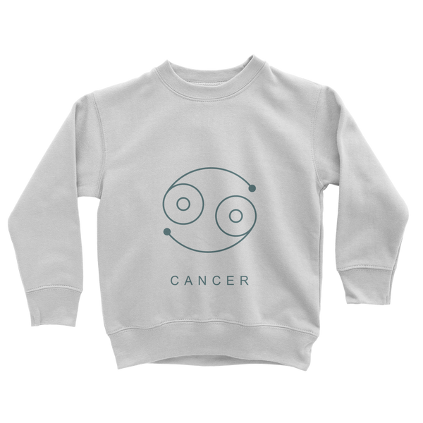 cancer-01 ﻿Classic Kids Sweatshirt