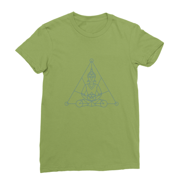 Zen Meditation-01 ﻿Classic Women's T-Shirt