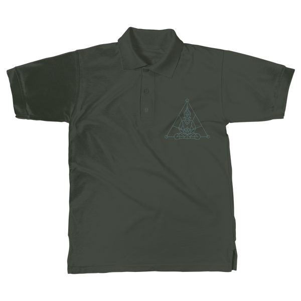 Zen Meditation-01 ﻿Classic Adult Polo Shirt