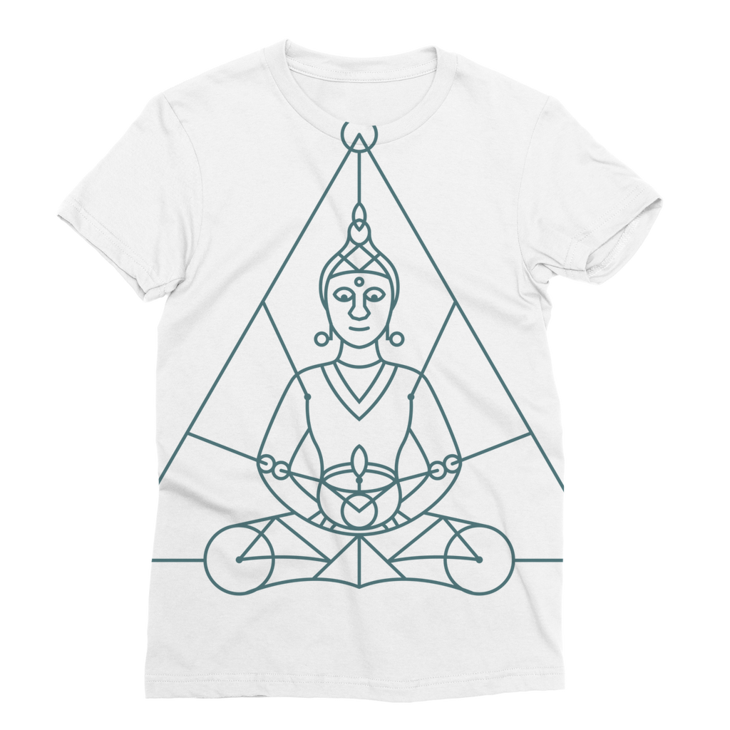 Zen Meditation-01 ﻿Classic Sublimation Women's T-Shirt