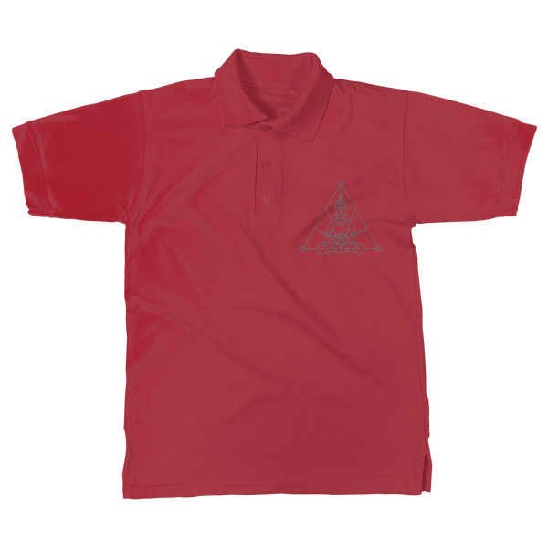 Zen Meditation-01 ﻿Classic Adult Polo Shirt