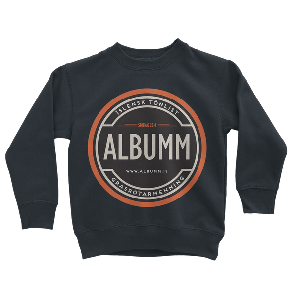 albumm-logo-net ﻿Classic Kids Sweatshirt