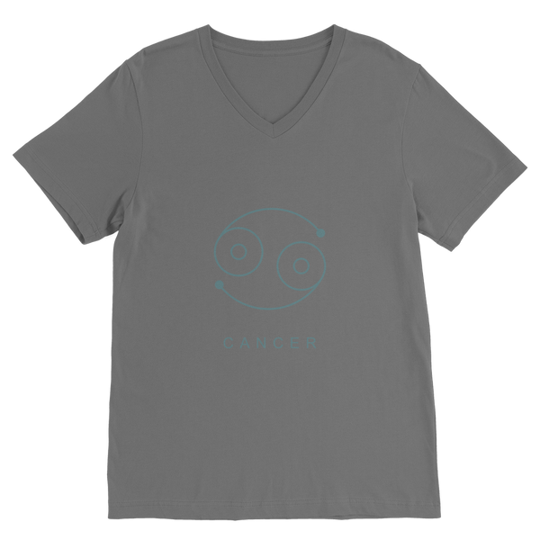 cancer-01 ﻿Classic V-Neck T-Shirt