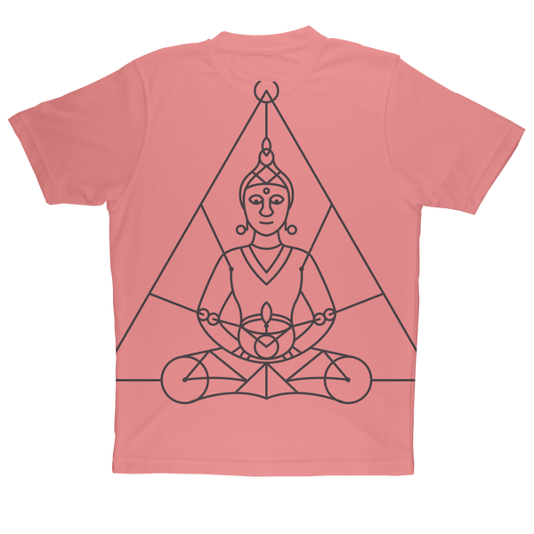 Zen Meditation-01 ﻿Sublimation Performance Adult T-Shirt