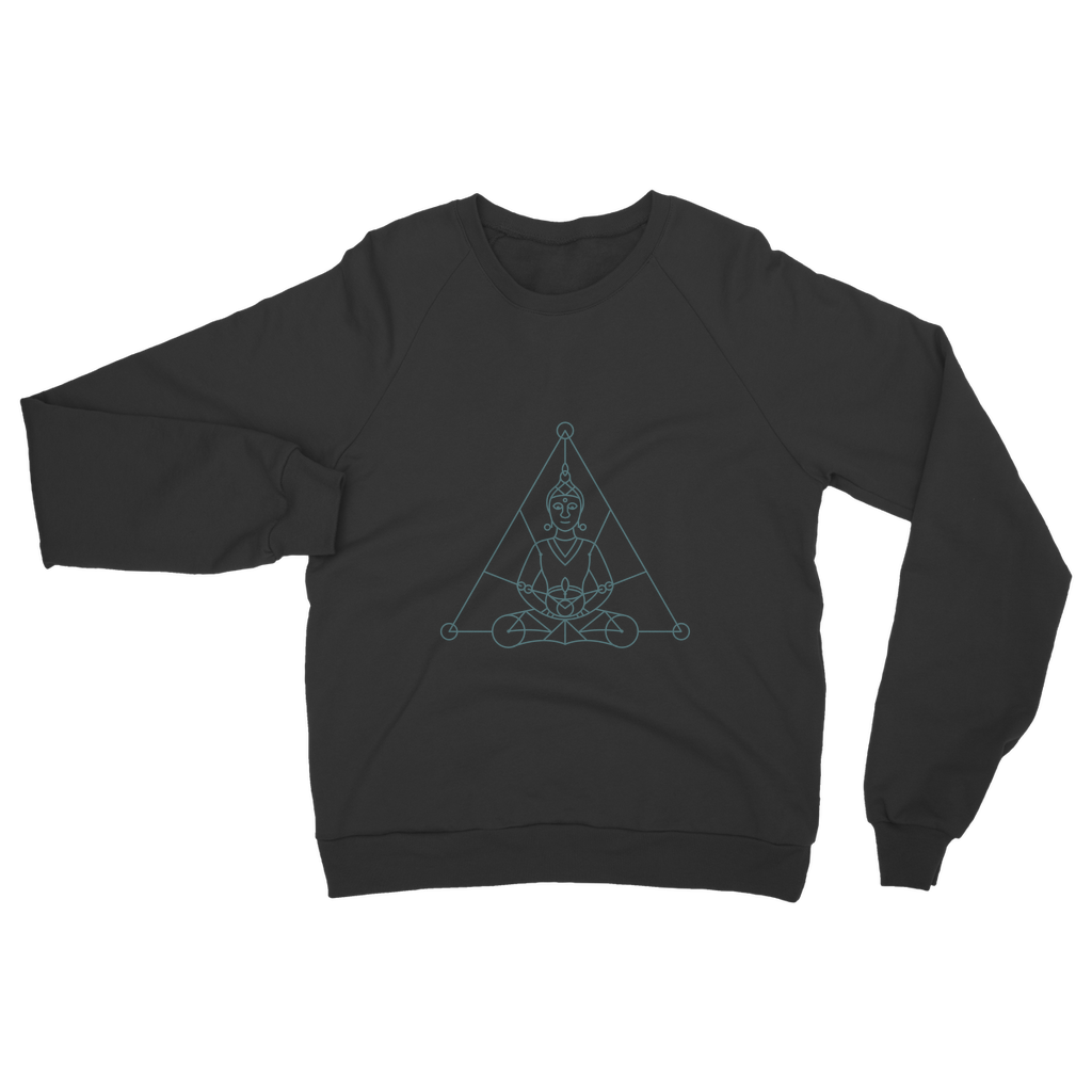 Zen Meditation-01 ﻿Classic Adult Sweatshirt