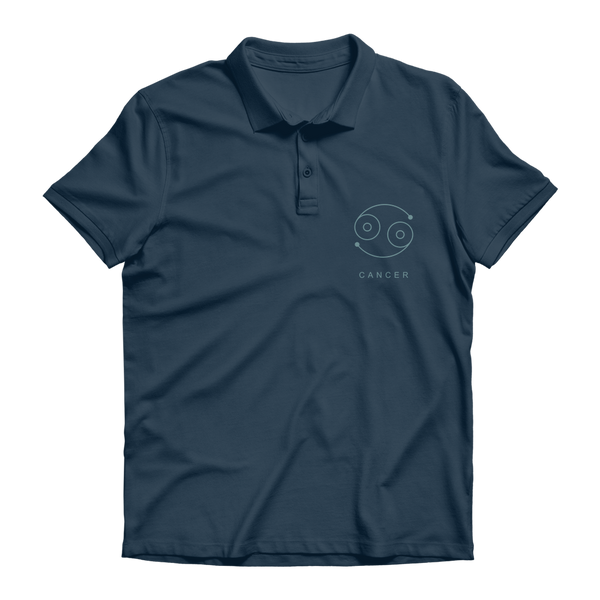 cancer-01 ﻿Premium Adult Polo Shirt