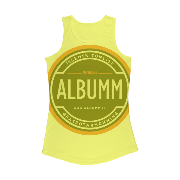 albumm-logo-net ﻿Women Performance Tank Top