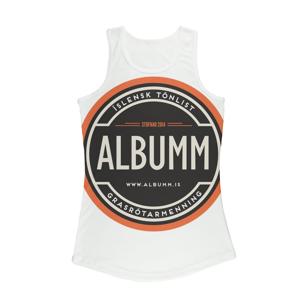 albumm-logo-net ﻿Women Performance Tank Top