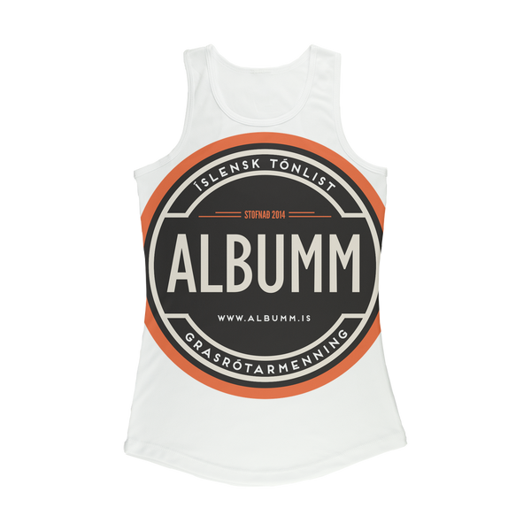 albumm-logo-net ﻿Women Performance Tank Top