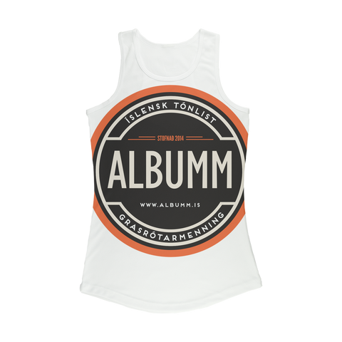 albumm-logo-net ﻿Women Performance Tank Top