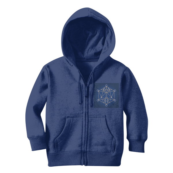 The Key - Color-01 ﻿Classic Kids Zip Hoodie