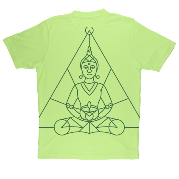 Zen Meditation-01 ﻿Sublimation Performance Adult T-Shirt