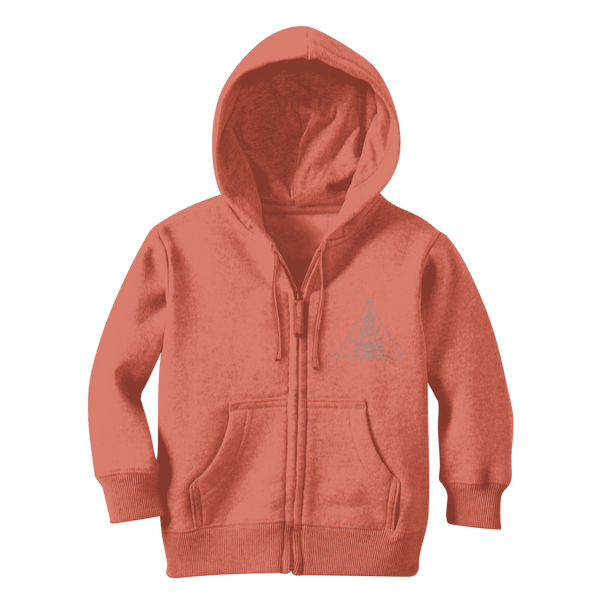 Zen Meditation-01 ﻿Classic Kids Zip Hoodie