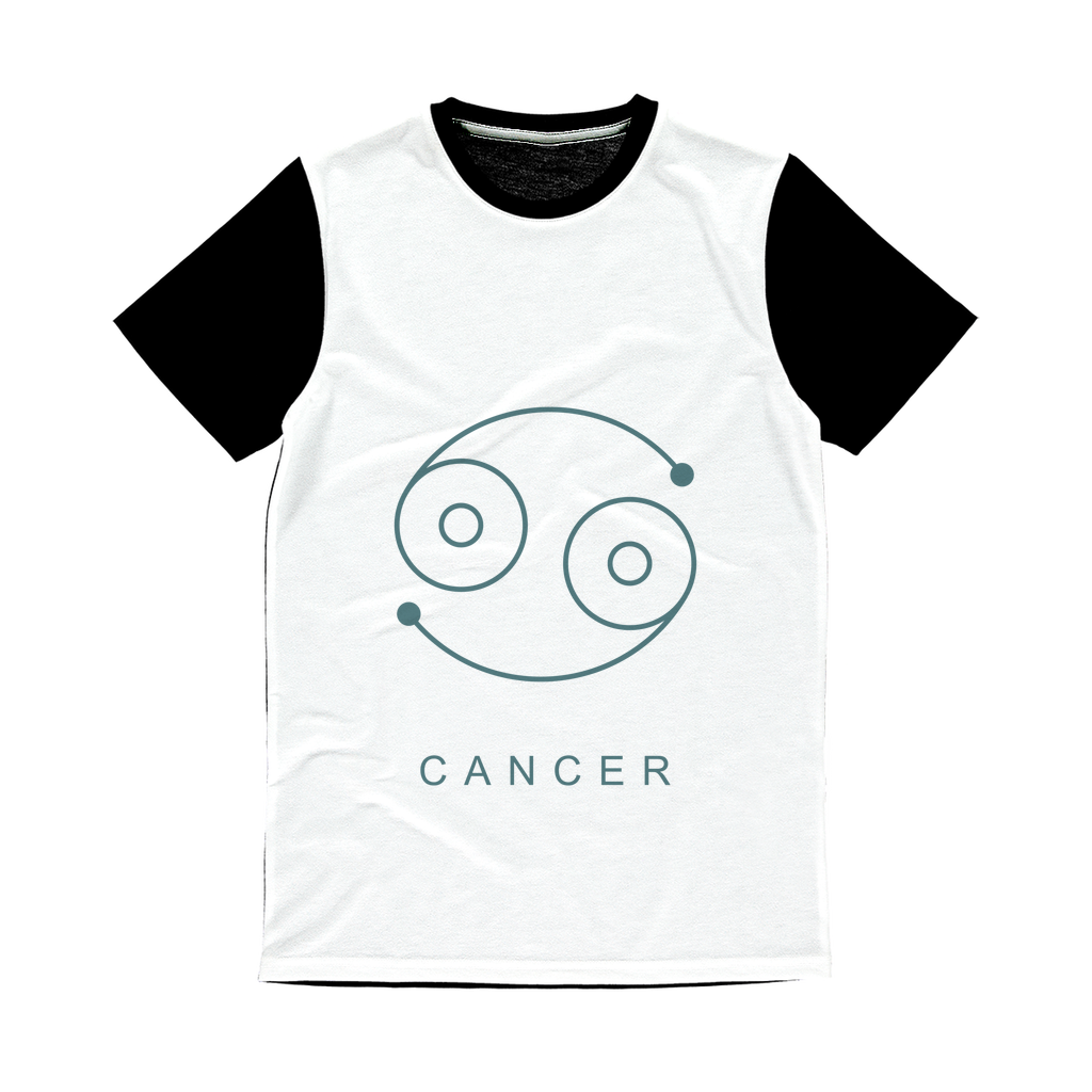 cancer-01 ﻿Classic Sublimation Panel T-Shirt